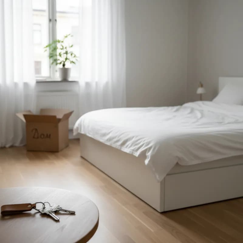 Светлая квартира готовая к заселению