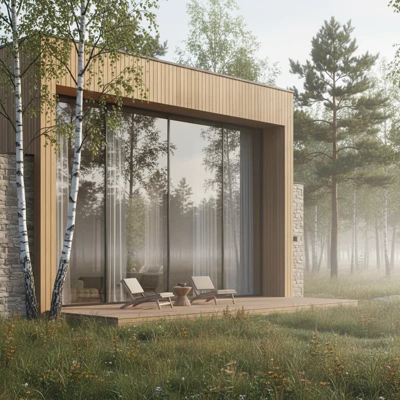 Современный загородный дом в Ярославской области